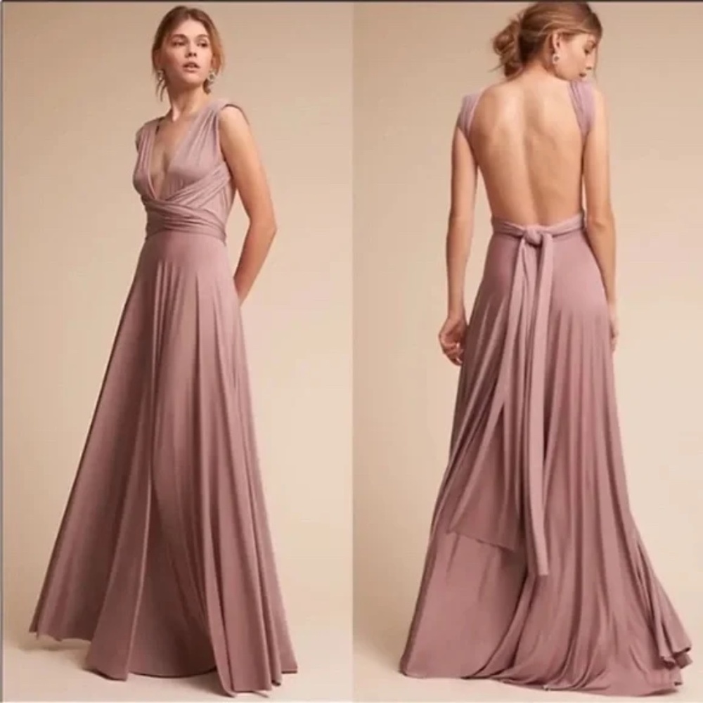 Anthropologie bridesmaid dress